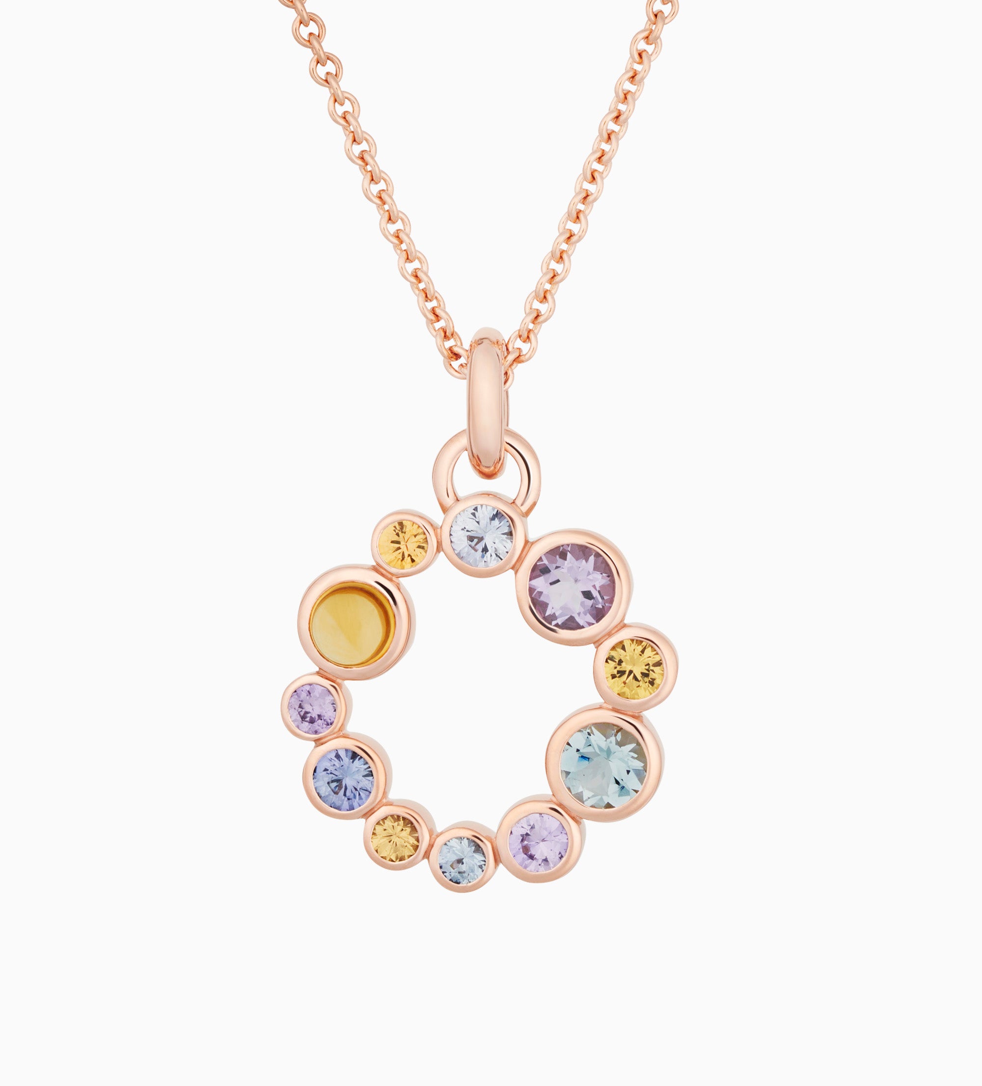 Confetti hanger & collier Bron Jewelry