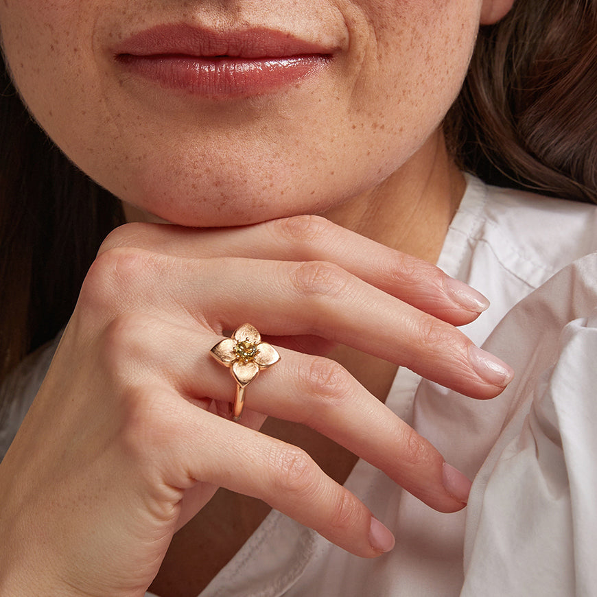 Poppy ring Poppy ring