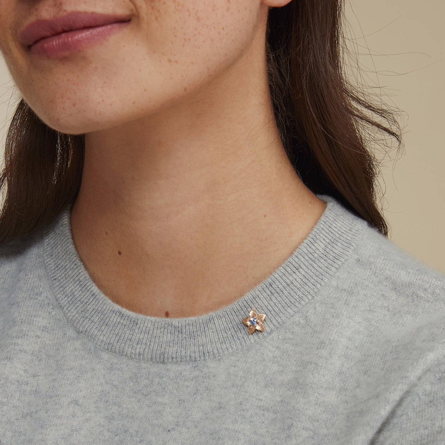 Poppy broche