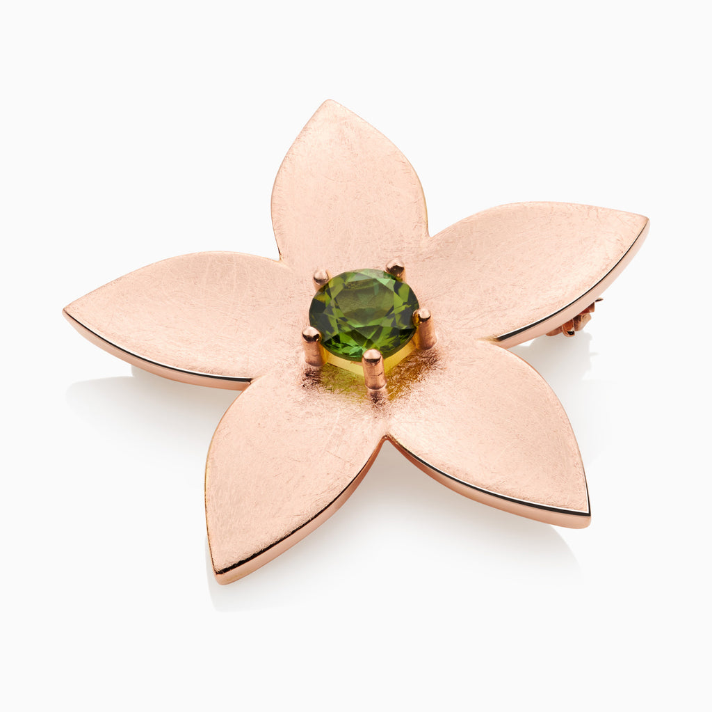 Poppy broche