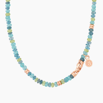 Edelstenen collier