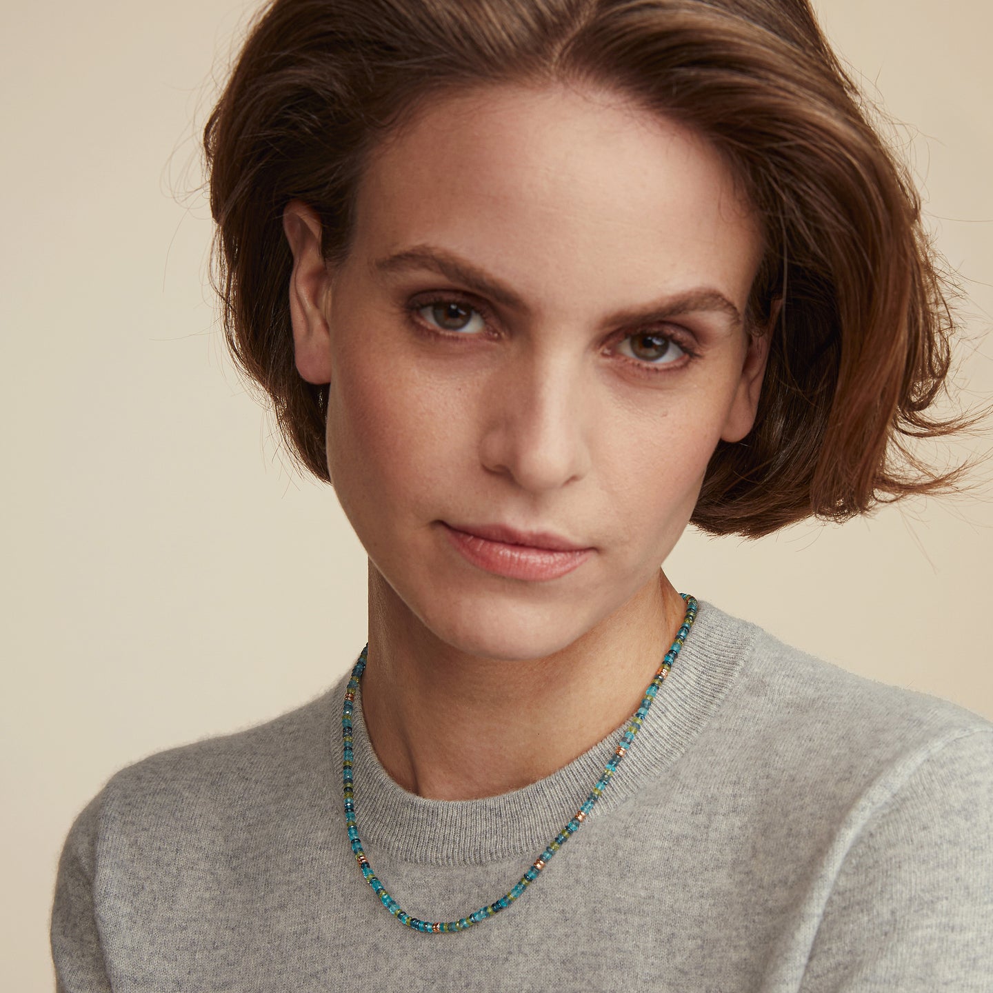 Edelstenen collier