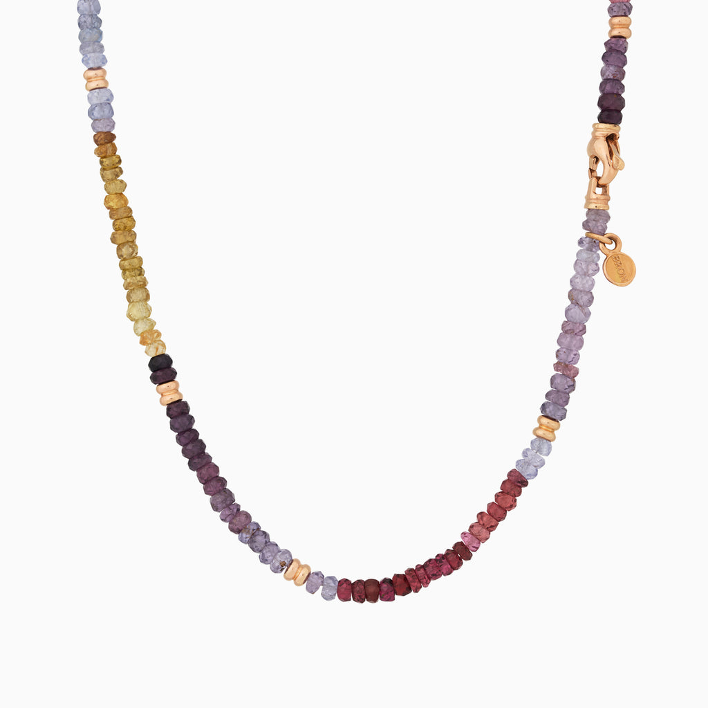 Edelstenen collier