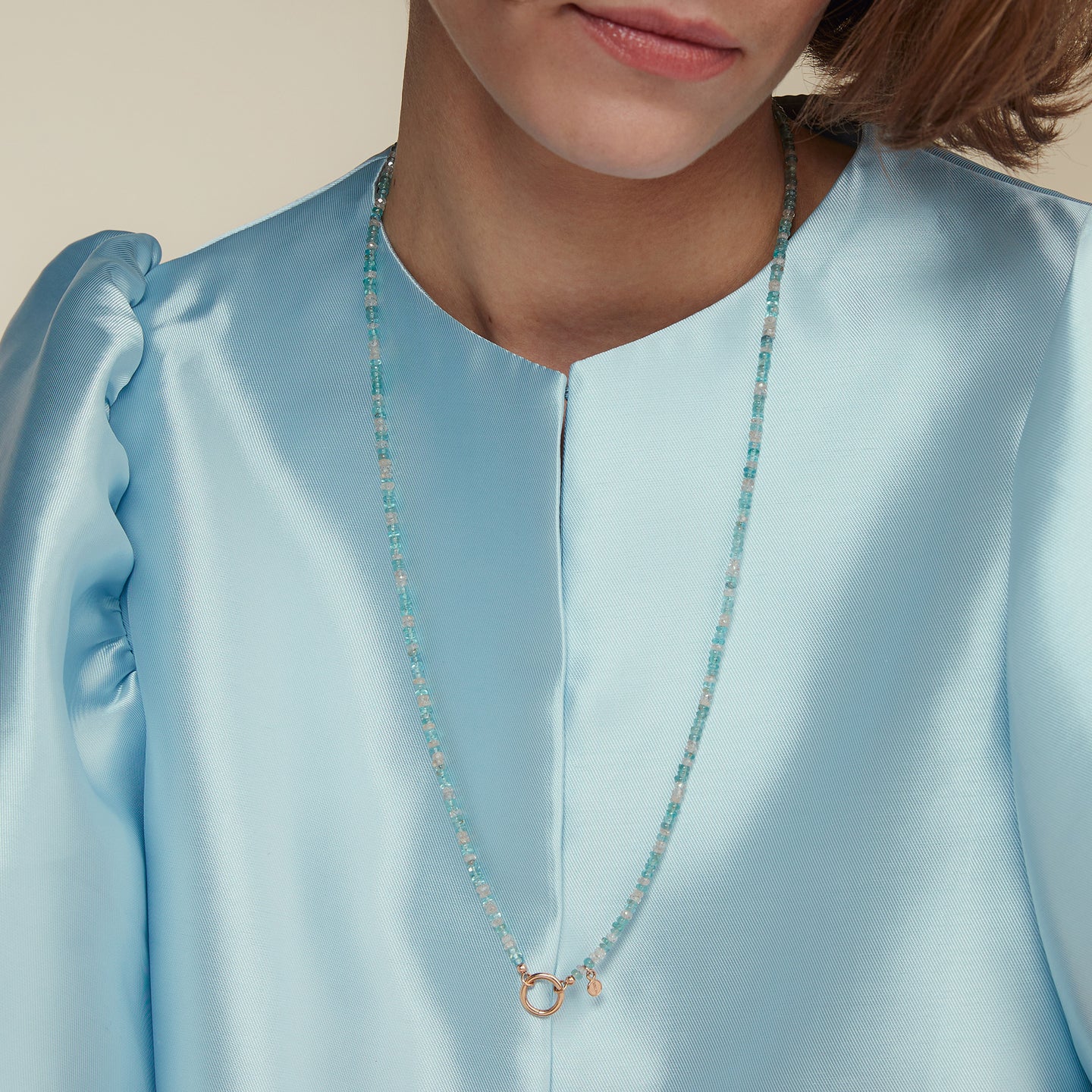 Edelstenen collier