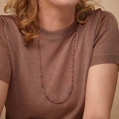 Edelstenen collier