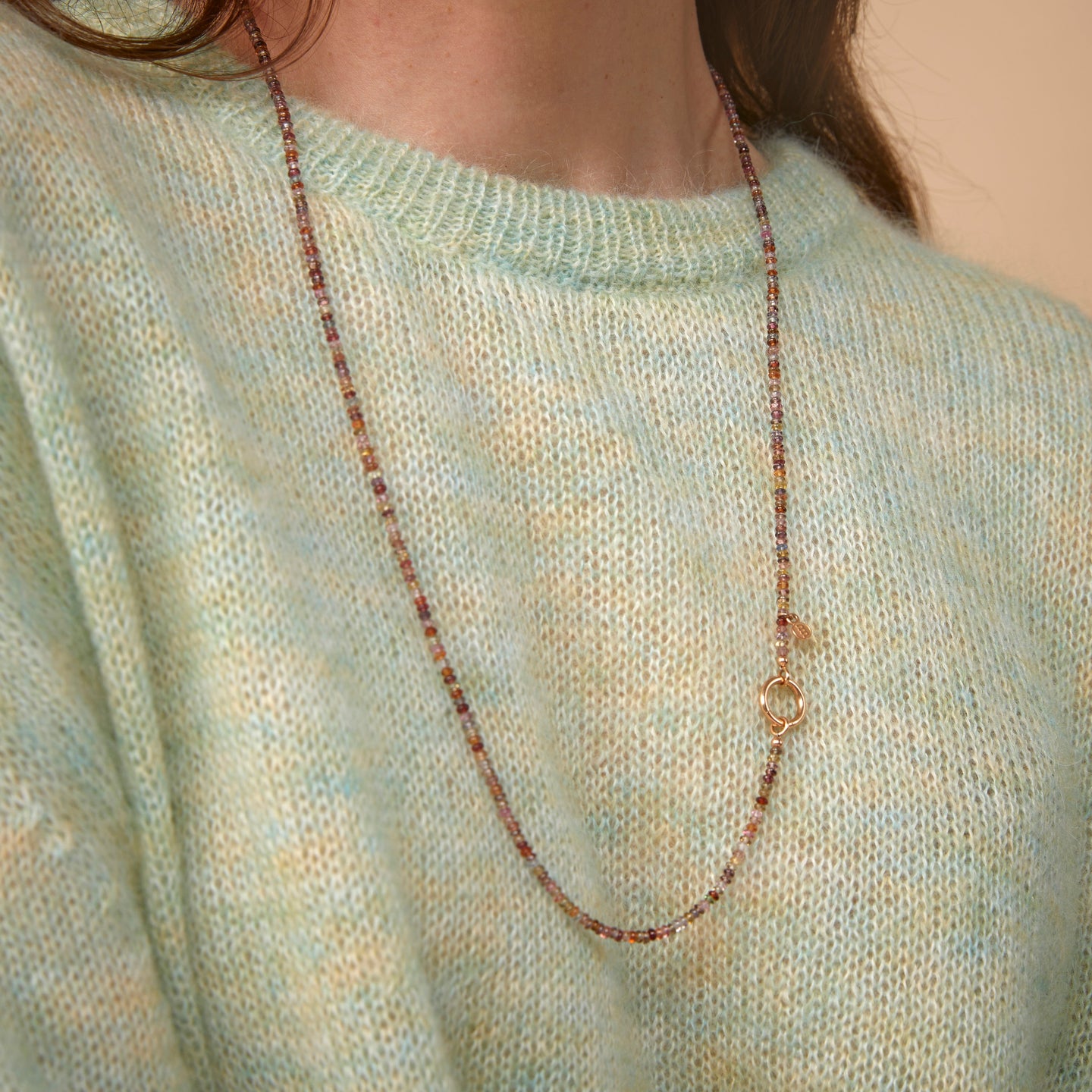 Edelstenen collier