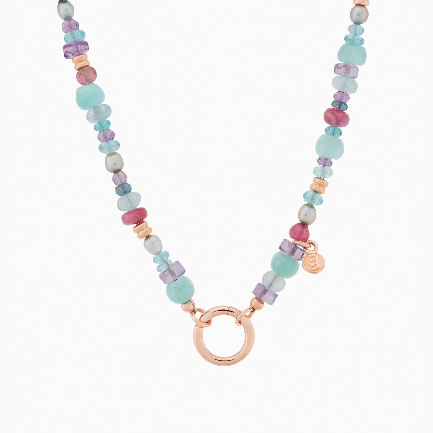 Edelstenen collier