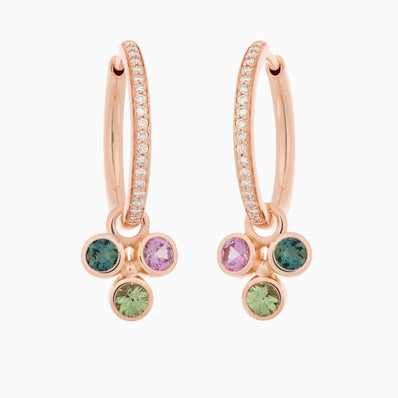 Confetti oorsieraden