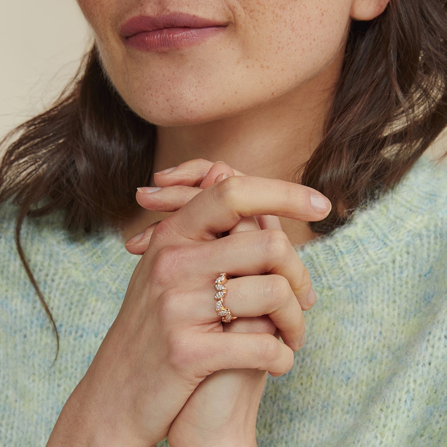 Poppy Petal ring