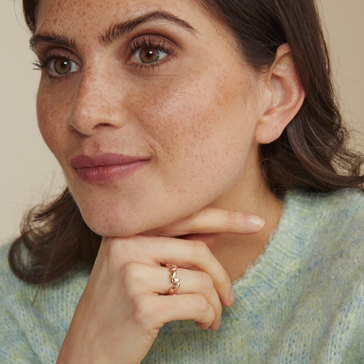 Poppy Petal ring