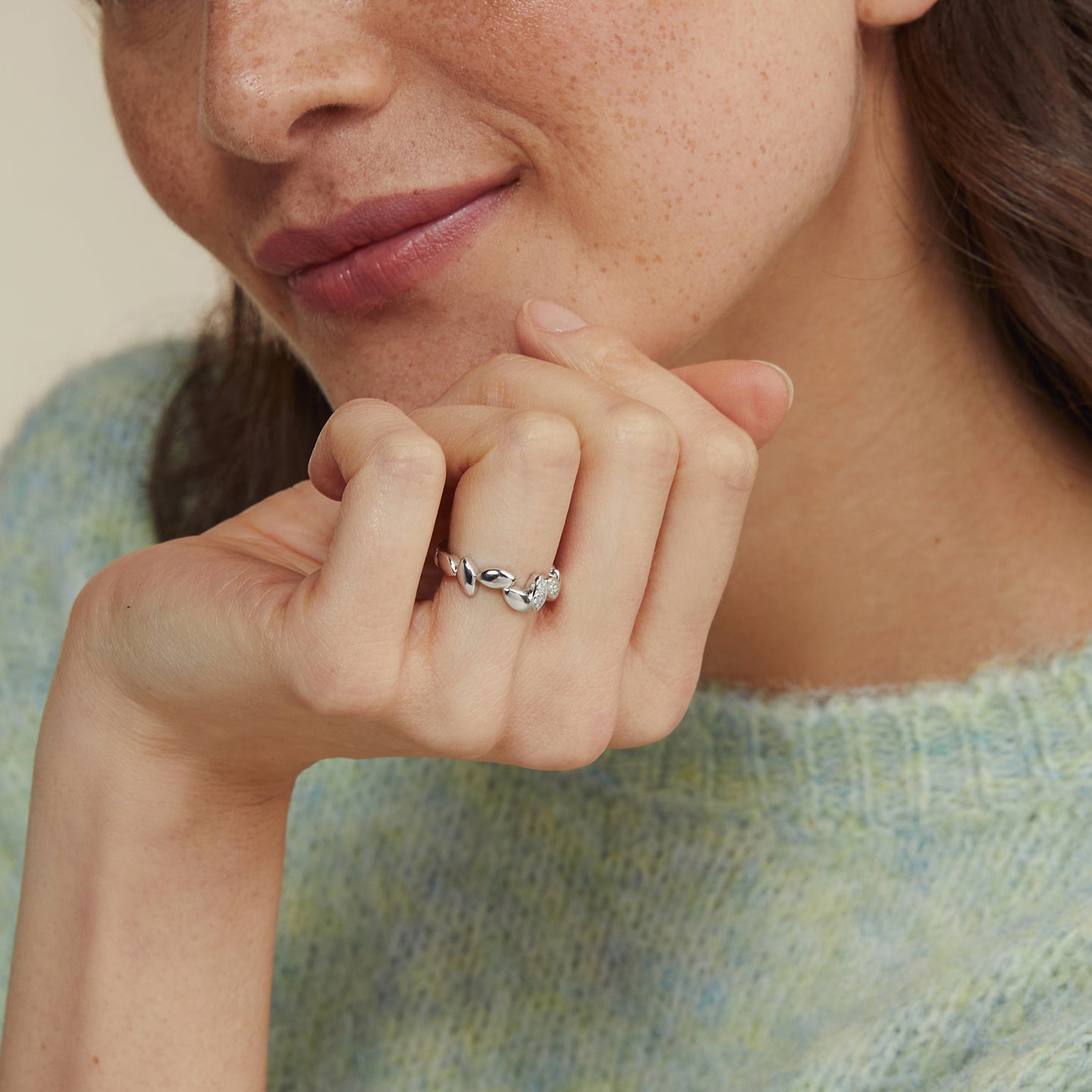 Poppy Petal ring