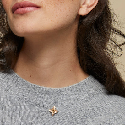 Poppy broche