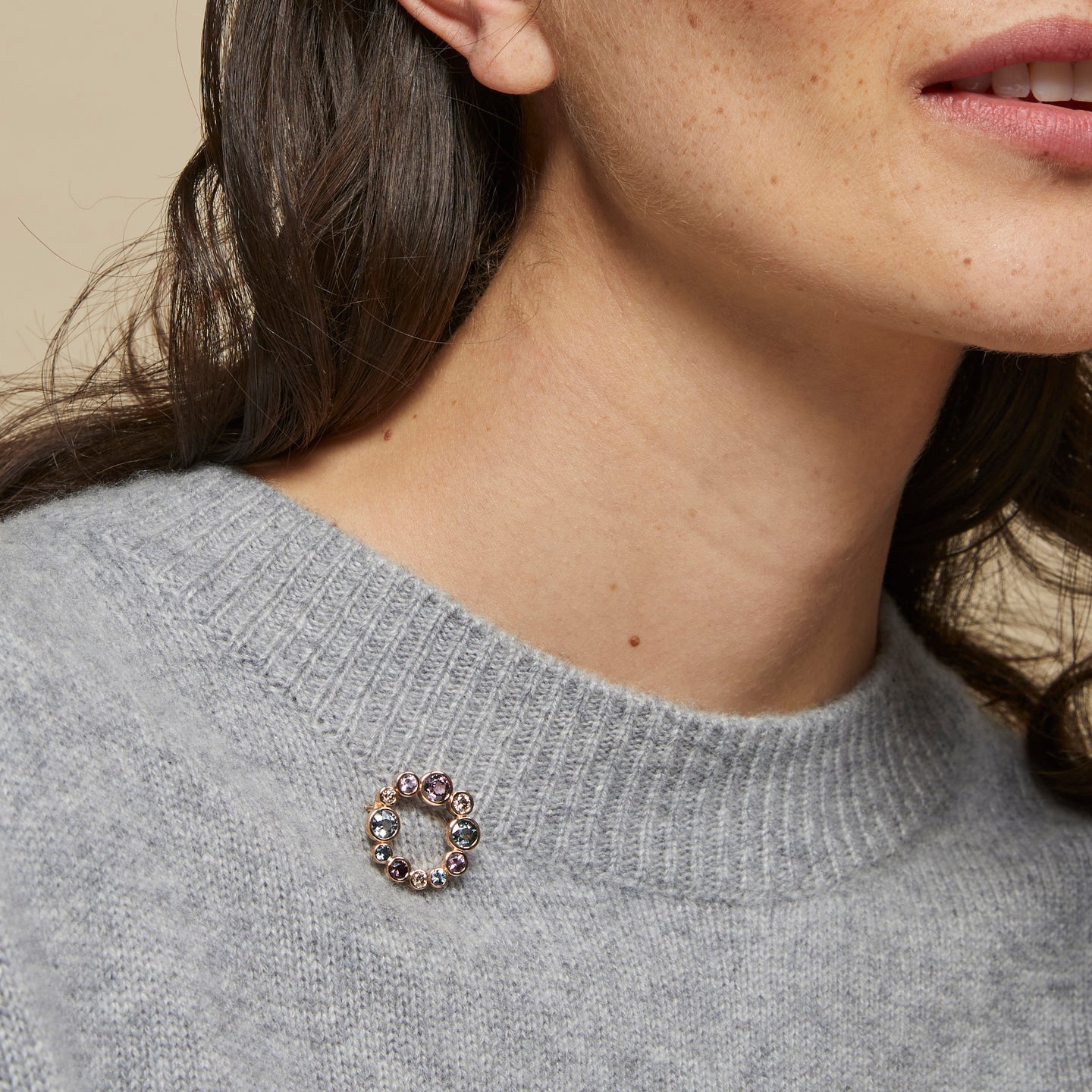 Confetti broche