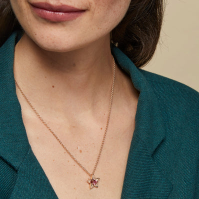 Poppy hanger & collier