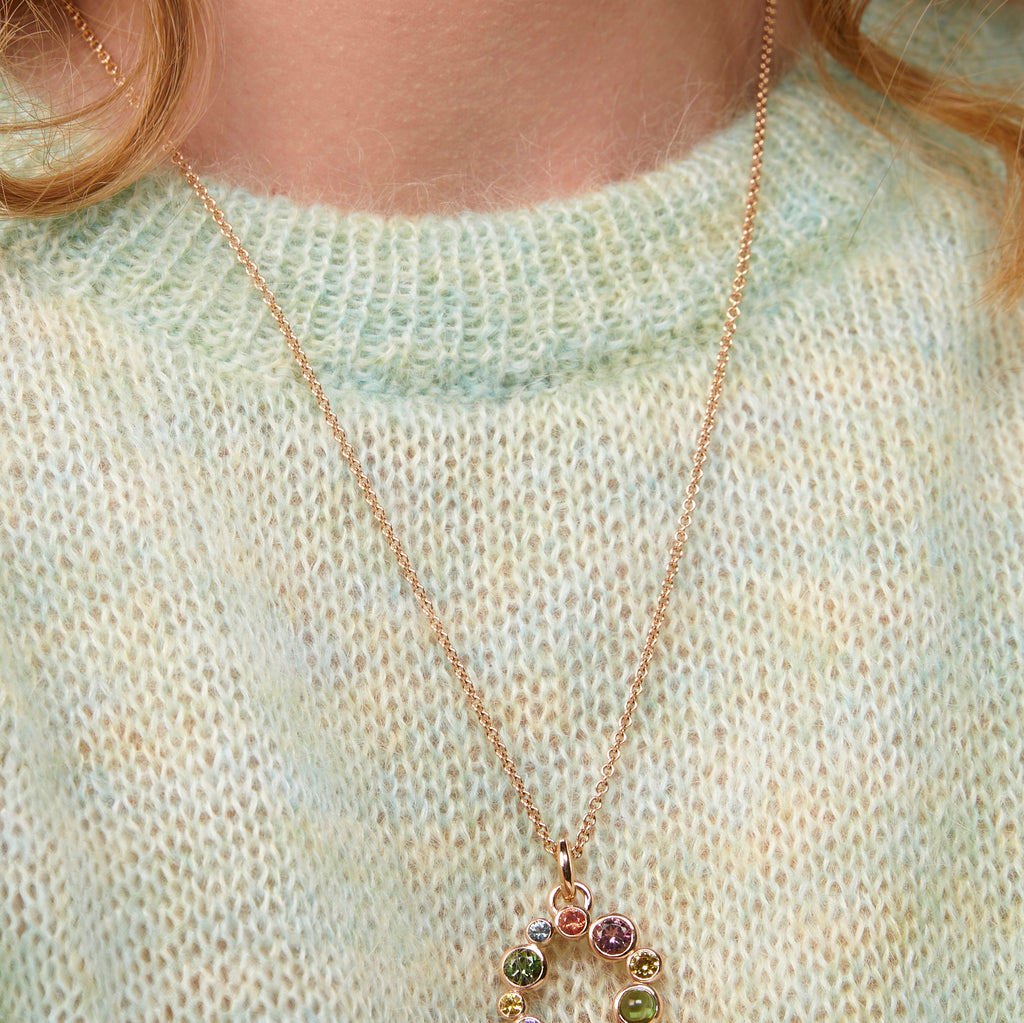 Confetti hanger & collier
