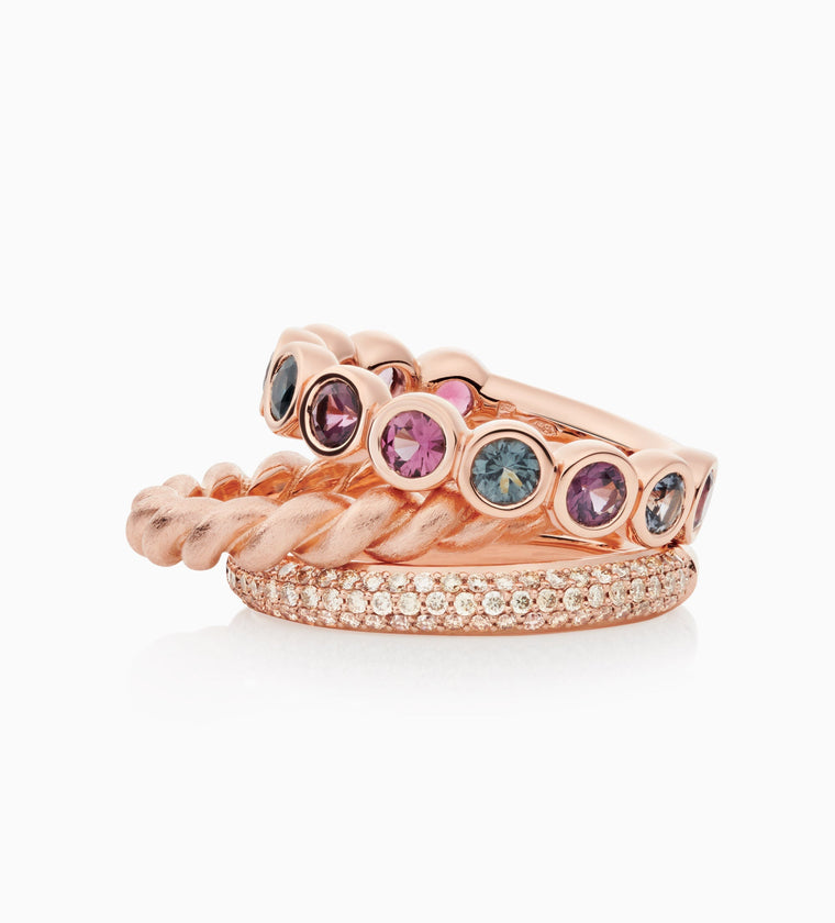 Bron ringen, eindeloos combineren – Bron Jewelry