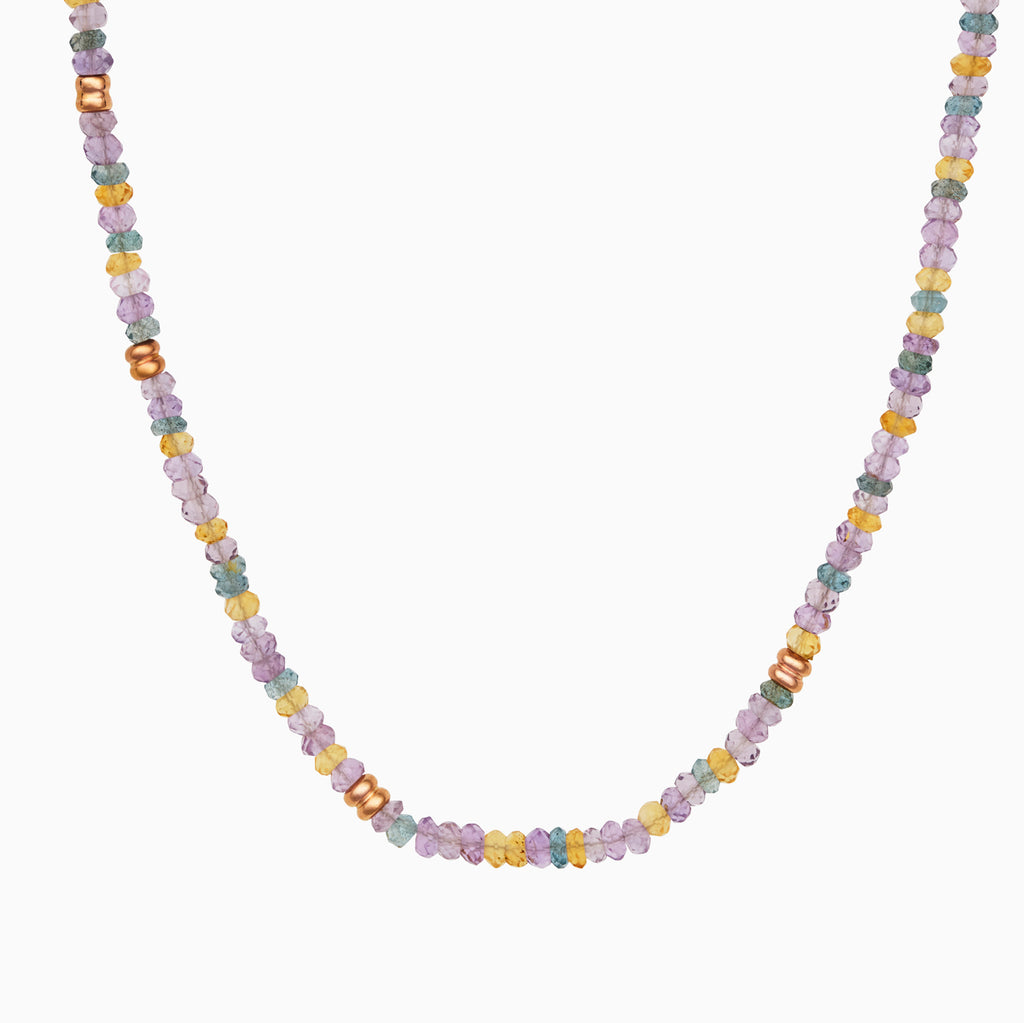 Edelstenen collier