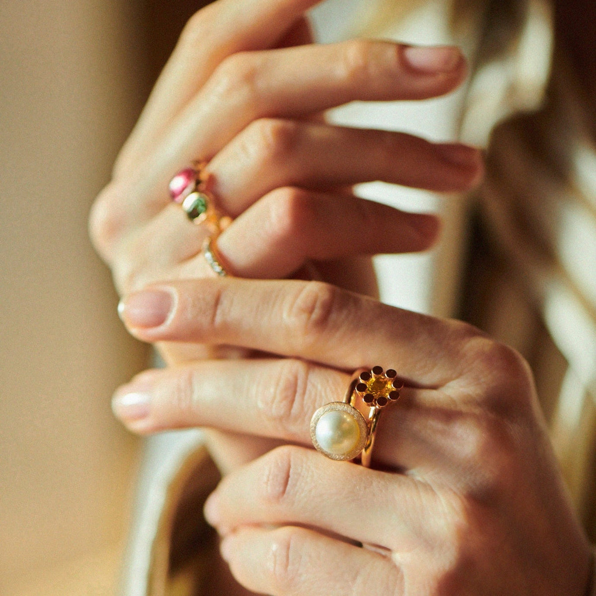 Ringen met Edelstenen – 18 Karaat Goud | Bron Jewelry | Bron Jewelry NL