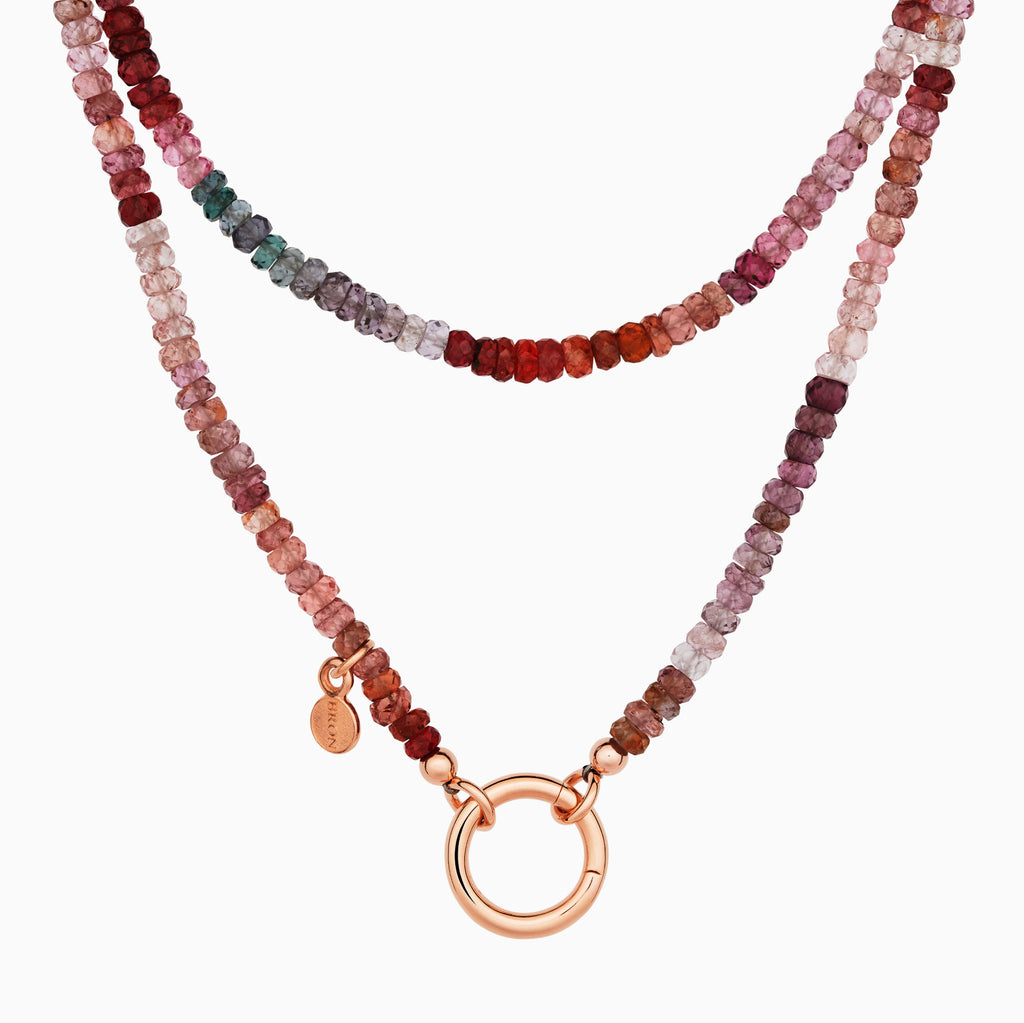 Edelstenen collier