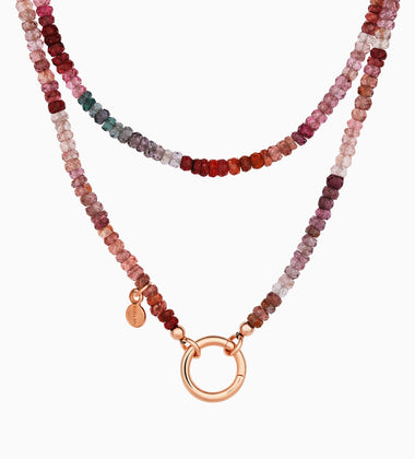 Edelstenen collier